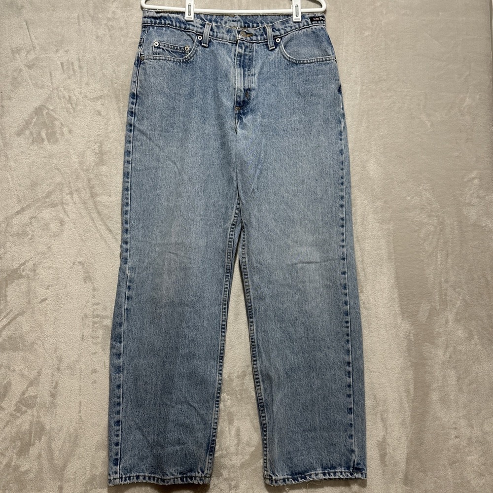 Vintage Polo Ralph Lauren 67 Black‎ Label Jeans Men's 31 Baggy Loose Fit Pockets